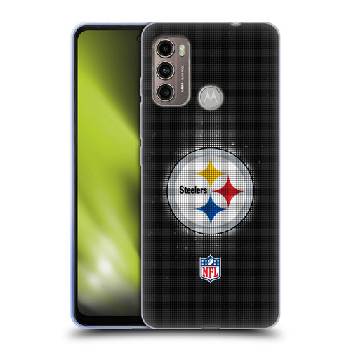 NFL Pittsburgh Steelers Artwork LED Soft Gel Case for Motorola Moto G60 / Moto G40 Fusion