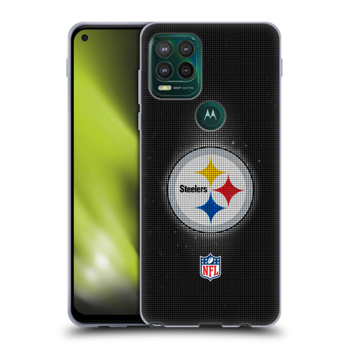 NFL Pittsburgh Steelers Artwork LED Soft Gel Case for Motorola Moto G Stylus 5G 2021