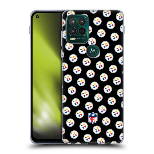 NFL Pittsburgh Steelers Artwork Patterns Soft Gel Case for Motorola Moto G Stylus 5G 2021