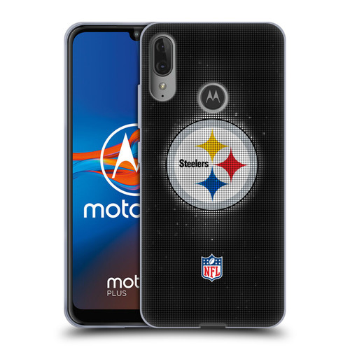 NFL Pittsburgh Steelers Artwork LED Soft Gel Case for Motorola Moto E6 Plus