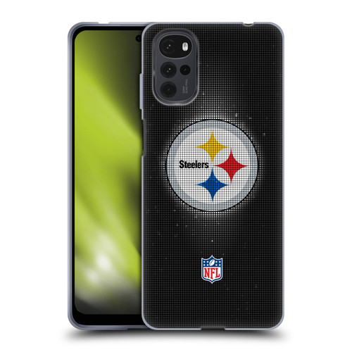 NFL Pittsburgh Steelers Artwork LED Soft Gel Case for Motorola Moto G22