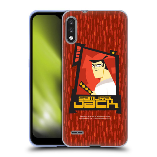 Samurai Jack Graphics Character Art 2 Soft Gel Case for LG K22