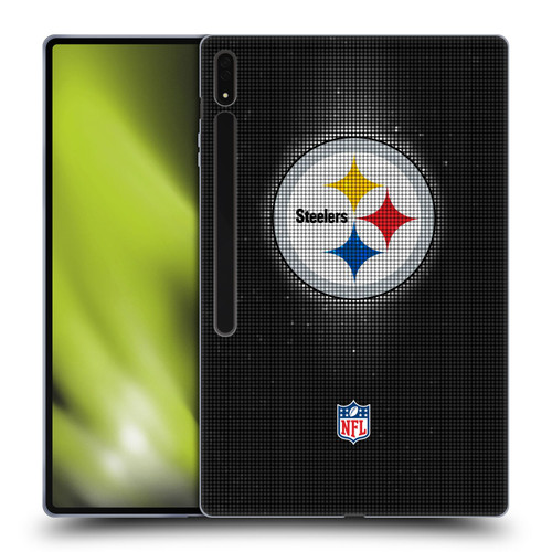 NFL Pittsburgh Steelers Artwork LED Soft Gel Case for Samsung Galaxy Tab S8 Ultra