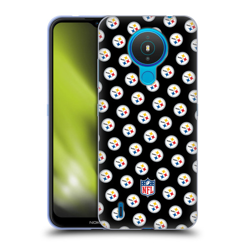 NFL Pittsburgh Steelers Artwork Patterns Soft Gel Case for Nokia 1.4