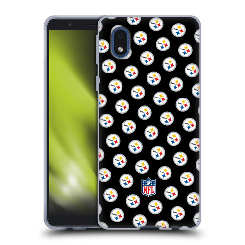 NFL Pittsburgh Steelers Artwork Patterns Soft Gel Case for Samsung Galaxy A01 Core (2020)