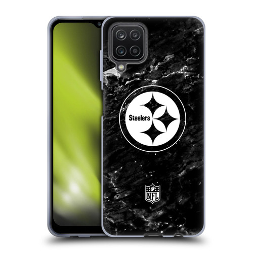 NFL Pittsburgh Steelers Artwork Marble Soft Gel Case for Samsung Galaxy A12 (2020) NFL Pittsburgh Steelers Artwork Marble Soft Gel Case for Samsung Galaxy A12 (2020)