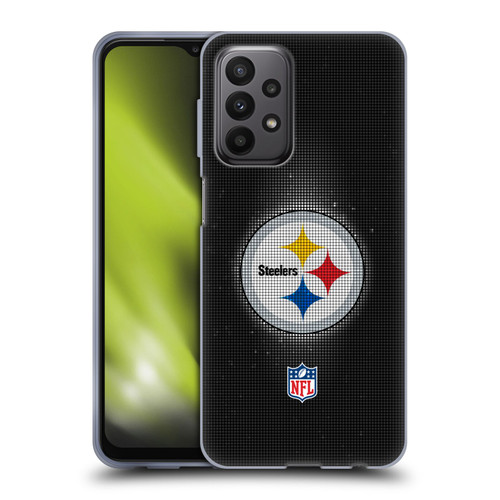 NFL Pittsburgh Steelers Artwork LED Soft Gel Case for Samsung Galaxy A23 / 5G (2022)