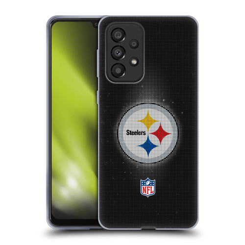 NFL Pittsburgh Steelers Artwork LED Soft Gel Case for Samsung Galaxy A33 5G (2022)