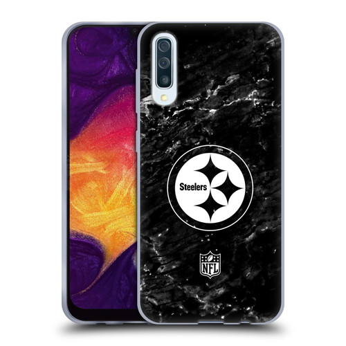 NFL Pittsburgh Steelers Artwork Marble Soft Gel Case for Samsung Galaxy A50/A30s (2019)