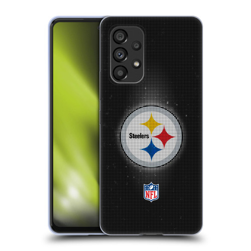 NFL Pittsburgh Steelers Artwork LED Soft Gel Case for Samsung Galaxy A53 5G (2022)