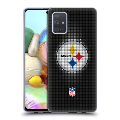 NFL Pittsburgh Steelers Artwork LED Soft Gel Case for Samsung Galaxy A71 (2019)
