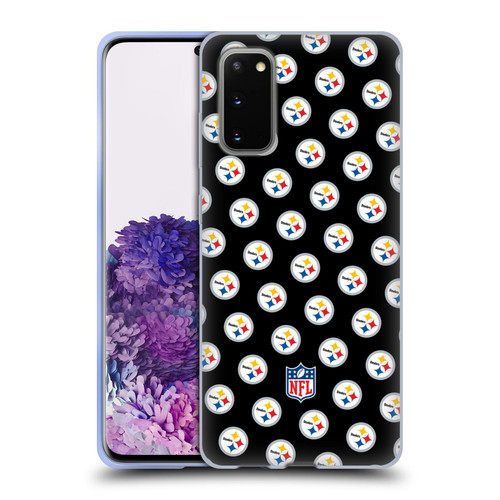 NFL Pittsburgh Steelers Artwork Patterns Soft Gel Case for Samsung Galaxy S20 / S20 5G