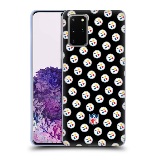 NFL Pittsburgh Steelers Artwork Patterns Soft Gel Case for Samsung Galaxy S20+ / S20+ 5G