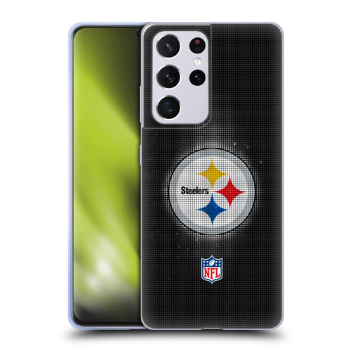 NFL Pittsburgh Steelers Artwork LED Soft Gel Case for Samsung Galaxy S21 Ultra 5G