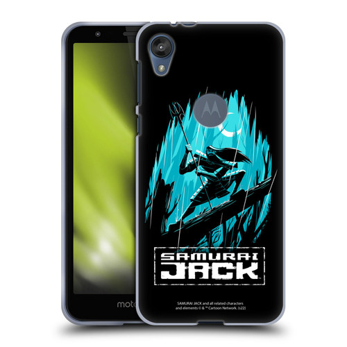 Samurai Jack Graphics Season 5 Poster Soft Gel Case for Motorola Moto E6