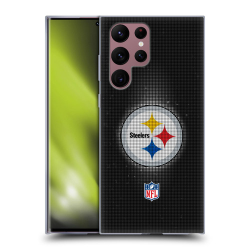 NFL Pittsburgh Steelers Artwork LED Soft Gel Case for Samsung Galaxy S22 Ultra 5G