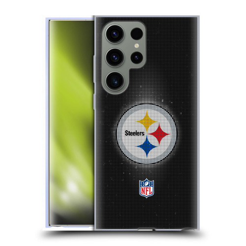 NFL Pittsburgh Steelers Artwork LED Soft Gel Case for Samsung Galaxy S23 Ultra 5G