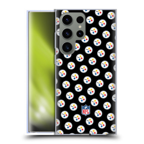NFL Pittsburgh Steelers Artwork Patterns Soft Gel Case for Samsung Galaxy S23 Ultra 5G