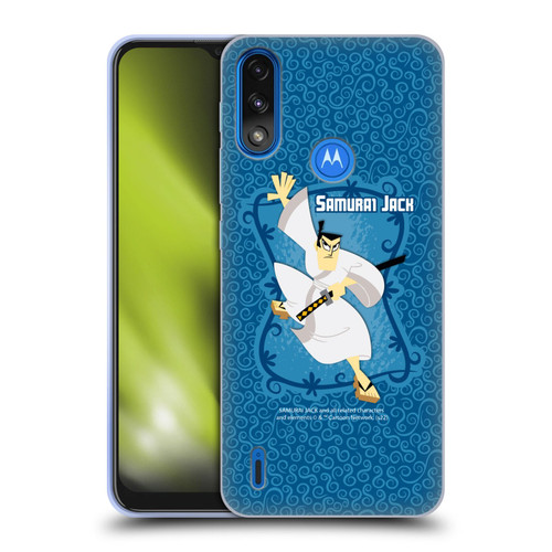 Samurai Jack Graphics Character Art 1 Soft Gel Case for Motorola Moto E7 Power / Moto E7i Power