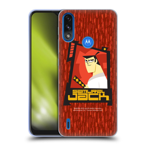 Samurai Jack Graphics Character Art 2 Soft Gel Case for Motorola Moto E7 Power / Moto E7i Power