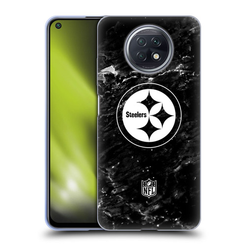 NFL Pittsburgh Steelers Artwork Marble Soft Gel Case for Xiaomi Redmi Note 9T 5G