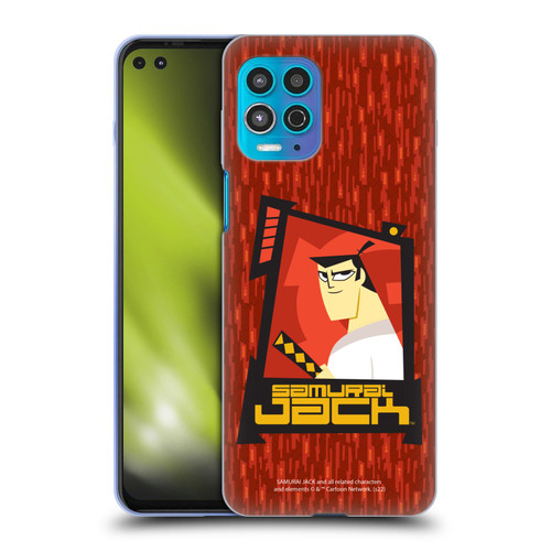 Samurai Jack Graphics Character Art 2 Soft Gel Case for Motorola Moto G100