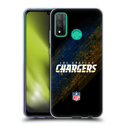 NFL Los Angeles Chargers Logo Blur Soft Gel Case for Huawei P Smart (2020)
