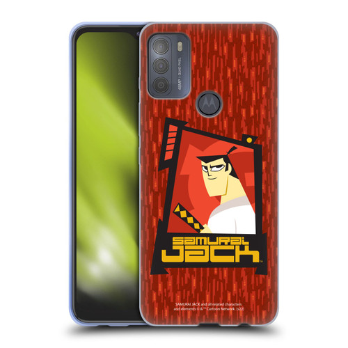 Samurai Jack Graphics Character Art 2 Soft Gel Case for Motorola Moto G50
