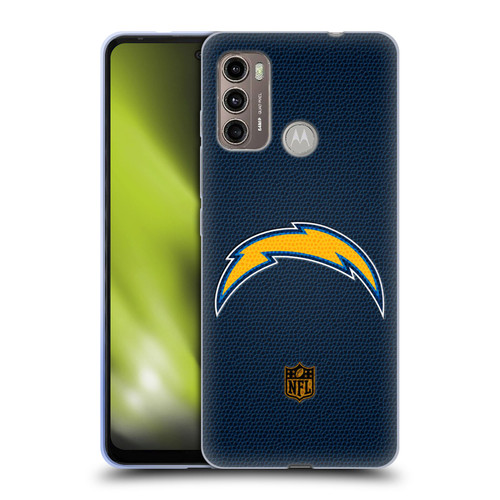 NFL Los Angeles Chargers Logo Football Soft Gel Case for Motorola Moto G60 / Moto G40 Fusion