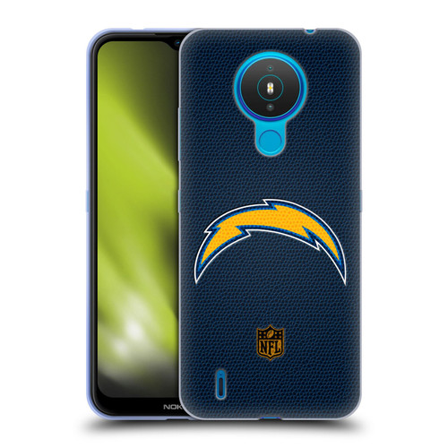 NFL Los Angeles Chargers Logo Football Soft Gel Case for Nokia 1.4