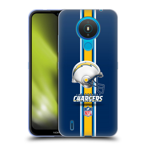 NFL Los Angeles Chargers Logo Helmet Soft Gel Case for Nokia 1.4