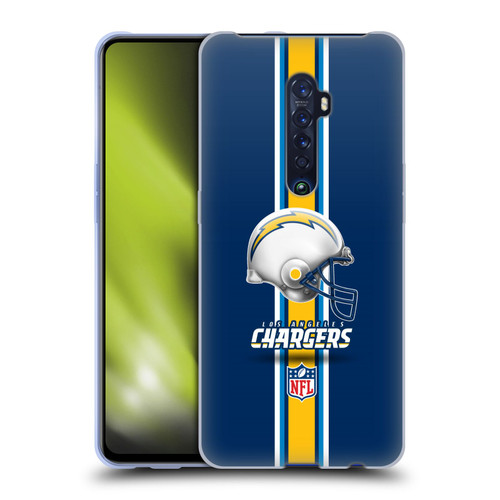 NFL Los Angeles Chargers Logo Helmet Soft Gel Case for OPPO Reno 2
