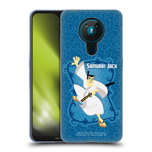 Samurai Jack Graphics Character Art 1 Soft Gel Case for Nokia 5.3