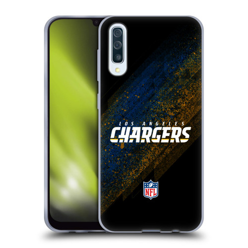 NFL Los Angeles Chargers Logo Blur Soft Gel Case for Samsung Galaxy A50/A30s (2019)