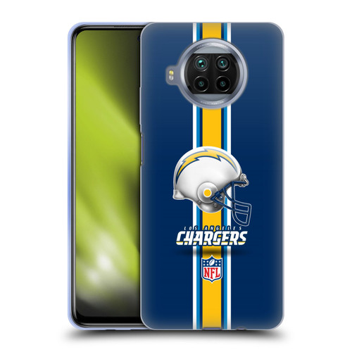 NFL Los Angeles Chargers Logo Helmet Soft Gel Case for Xiaomi Mi 10T Lite 5G