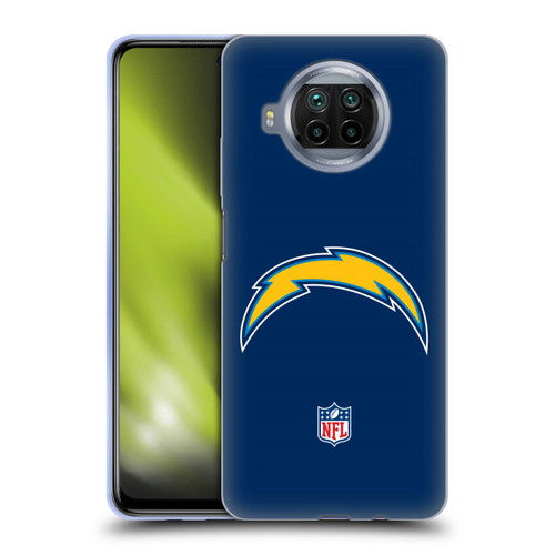 NFL Los Angeles Chargers Logo Plain Soft Gel Case for Xiaomi Mi 10T Lite 5G