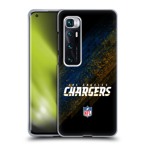 NFL Los Angeles Chargers Logo Blur Soft Gel Case for Xiaomi Mi 10 Ultra 5G