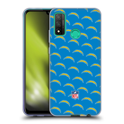 NFL Los Angeles Chargers Artwork Patterns Soft Gel Case for Huawei P Smart (2020)
