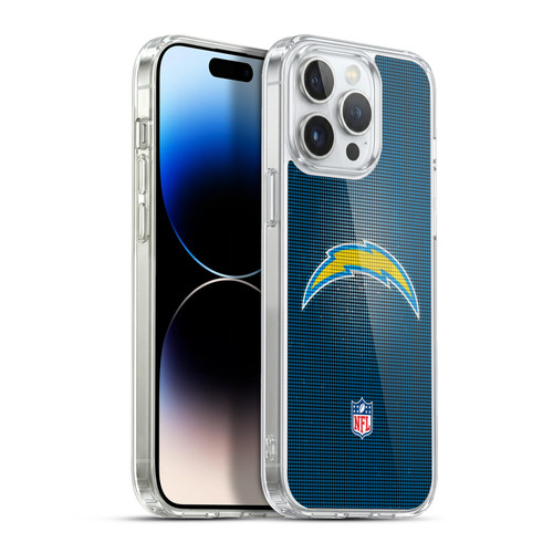 NFL Los Angeles Chargers Artwork LED Soft Gel Case for Apple iPhone 13 Pro Max & MagSafe