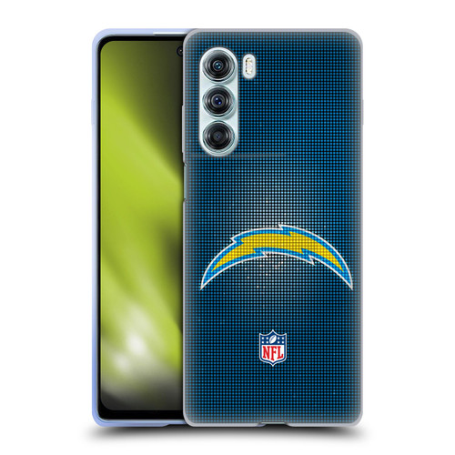 NFL Los Angeles Chargers Artwork LED Soft Gel Case for Motorola Edge S30 / Moto G200 5G