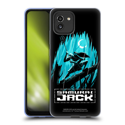 Samurai Jack Graphics Season 5 Poster Soft Gel Case for Samsung Galaxy A03 (2021)