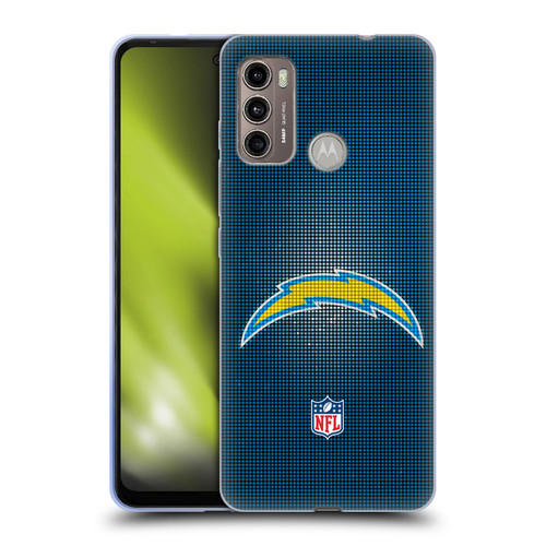 NFL Los Angeles Chargers Artwork LED Soft Gel Case for Motorola Moto G60 / Moto G40 Fusion