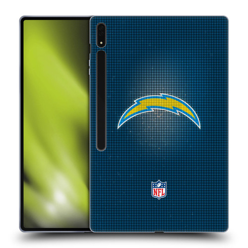 NFL Los Angeles Chargers Artwork LED Soft Gel Case for Samsung Galaxy Tab S8 Ultra
