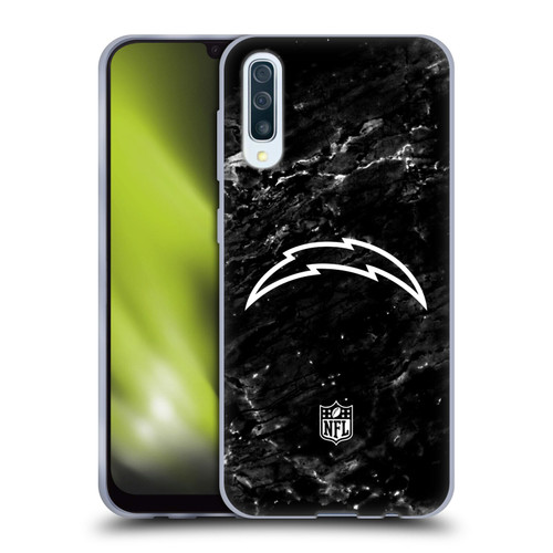 NFL Los Angeles Chargers Artwork Marble Soft Gel Case for Samsung Galaxy A50/A30s (2019)