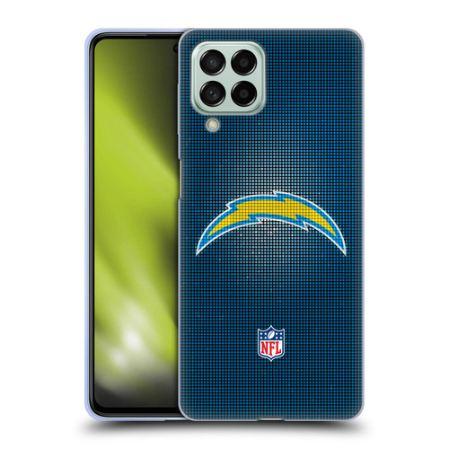 NFL Los Angeles Chargers Artwork LED Soft Gel Case for Samsung Galaxy M53 (2022)