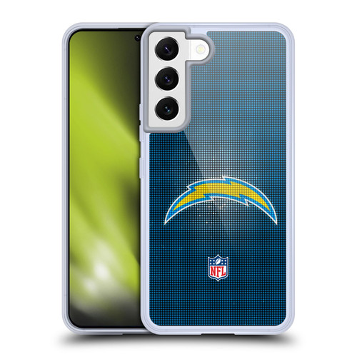 NFL Los Angeles Chargers Artwork LED Soft Gel Case for Samsung Galaxy S22 5G