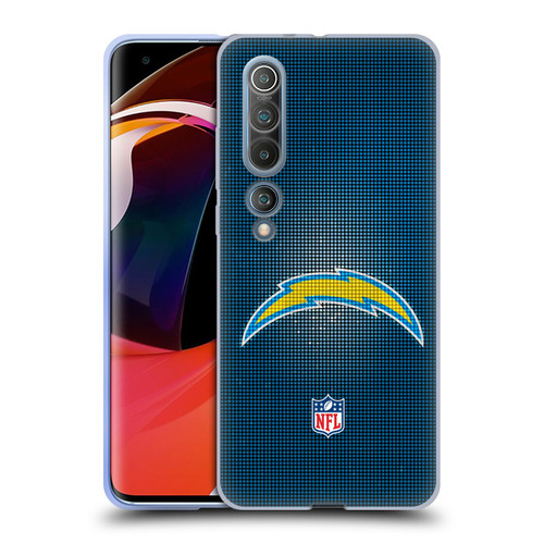 NFL Los Angeles Chargers Artwork LED Soft Gel Case for Xiaomi Mi 10 5G / Mi 10 Pro 5G