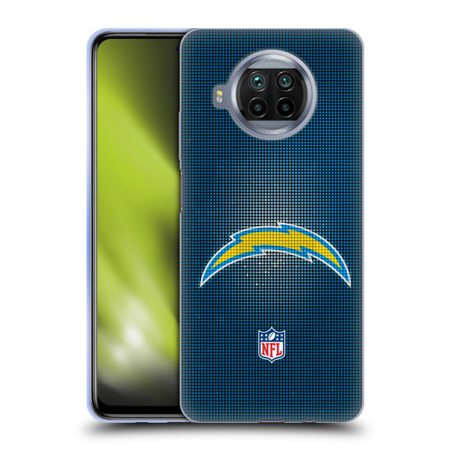 NFL Los Angeles Chargers Artwork LED Soft Gel Case for Xiaomi Mi 10T Lite 5G