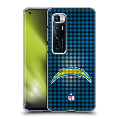NFL Los Angeles Chargers Artwork LED Soft Gel Case for Xiaomi Mi 10 Ultra 5G