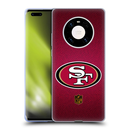 NFL San Francisco 49Ers Logo Football Soft Gel Case for Huawei Mate 40 Pro 5G